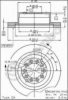 FERRA 125735 Brake Disc